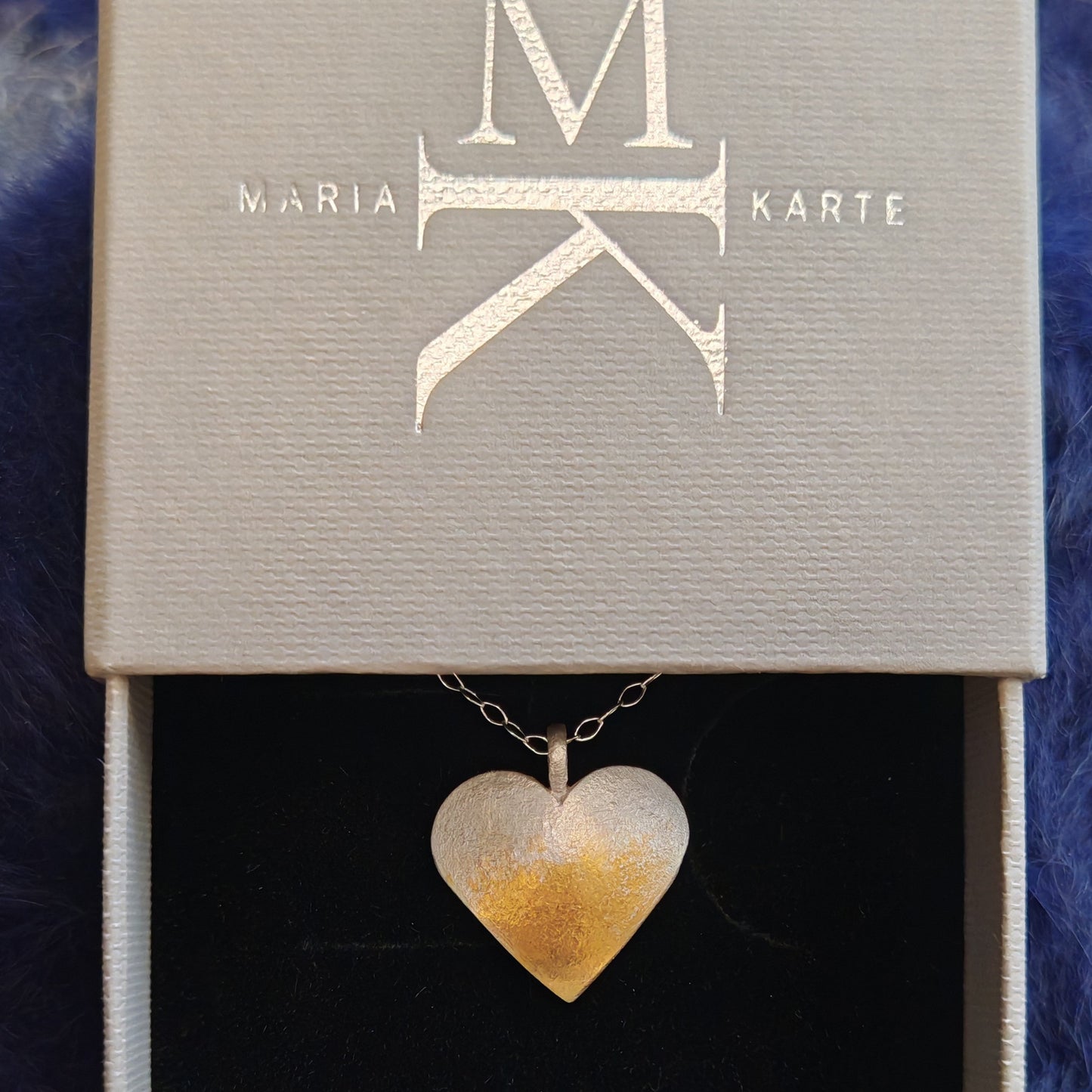 heart keum boo pendant in case