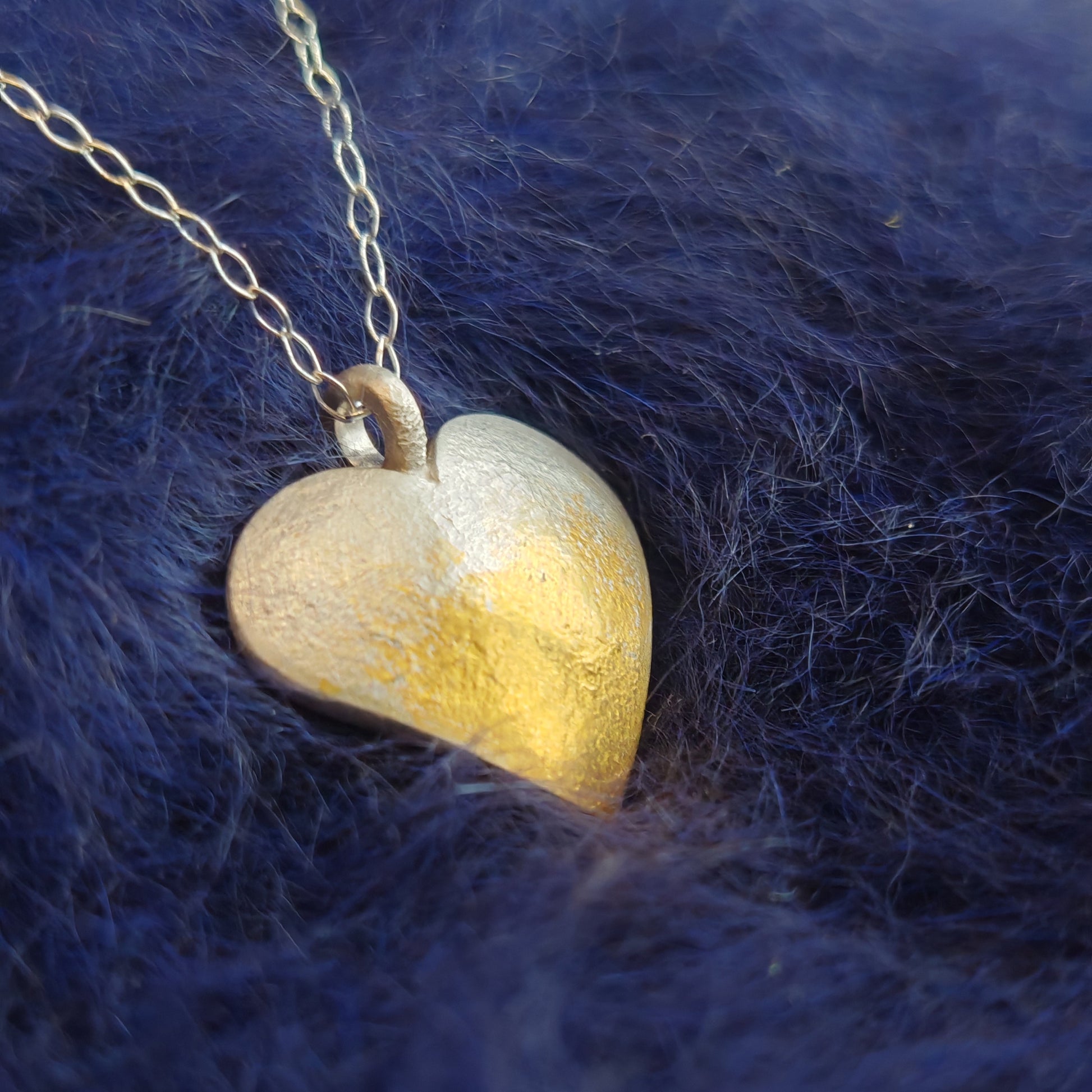 heart keum boo pendant right