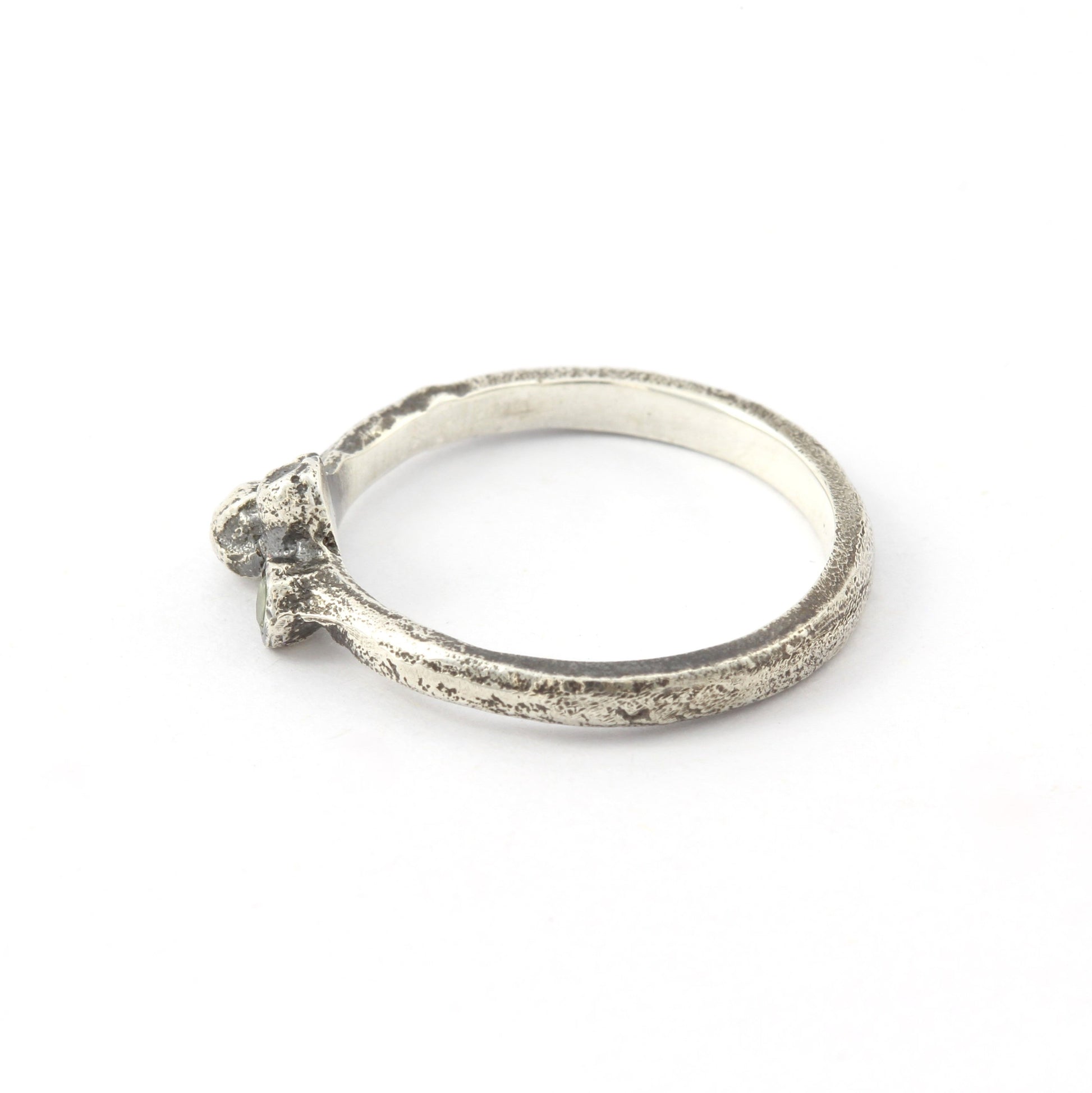 spirit of forest silver ring left